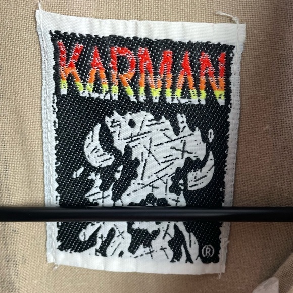 Karman Men’s Western Aztec Design Button Shirt - Picture 2 of 3